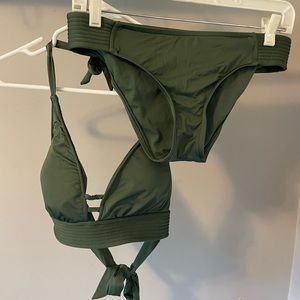 Green Kona Sol Bikini Set